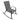 Steel Textilene Rocking Chair - Charcoal - Magasins Hart | Hart Stores