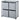 2 Tier 4 Cube Organizer