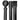 PRESTIGE DOUBLE POLE SET - BLACK - Magasins Hart | Hart Stores