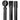 PRESTIGE POLE SET - BLACK