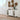 Isabel - 2 Glass Door Cabinet with 3 Drawers - White - Magasins Hart | Hart Stores