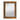 Wood Textured Framed Mirror
