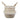 Seagrass Basket with pompoms
