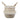 Seagrass Basket with pompoms