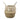 Seagrass Basket with White Tassels