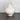 Bianca Porcelain Vase 25 Cm Grey