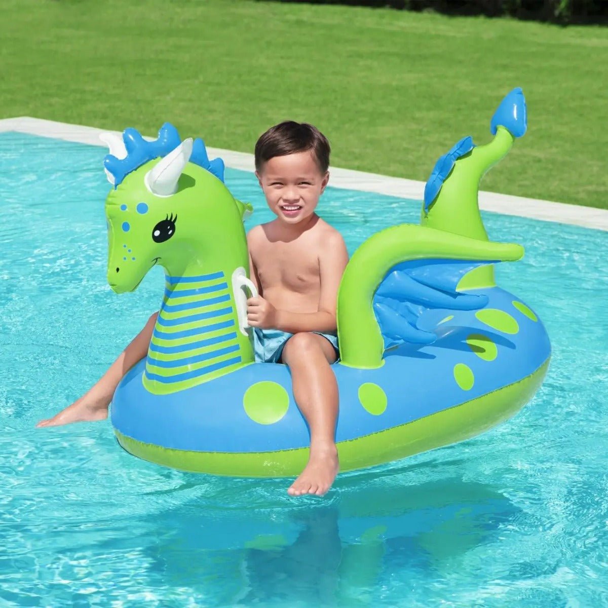 H2OGO! Fantasy Dragon - Kids Ride-On Pool Float – Magasins Hart | Hart ...