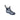 LDS REAL RUBBER SHORT BOOTS/NAVY