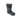 ​Bottes de pluie étoiles noires pour fille