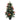 Fiber Optic Tree With star Top 90cm 80 Tips Black With white Light
