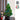 Arbre vert en fibre optique de 0,6 m avec sommet étoilé – LED multicolores 