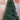 Sapin vert pré-éclairé en PVC de 1,98 m – 250 LED bicolores, 800 pointes 