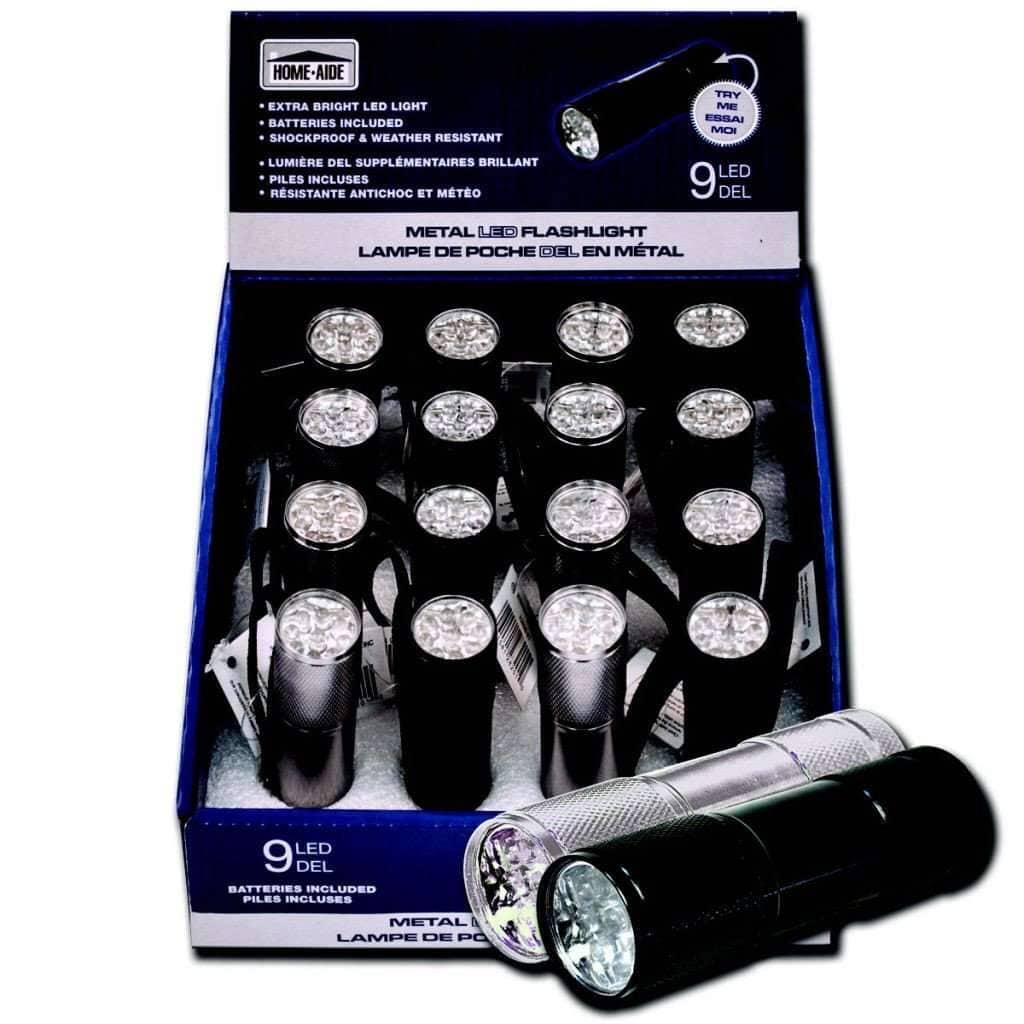 Flashlight With 9 Led – Magasins Hart | Hart Stores