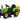 Porteur électrique tracteur avec remorque pour enfants (batterie rechargeable 12 V)