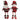 2 Asst 18"Fabric Sitting Dangling Figure - Magasins Hart | Hart Stores