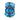 ​Masque bandana - Polygone bleu (Disponible en ligne seulement)