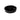 A LA CUISINE - BLACK BAKING DISH QUICHE CERAMIC