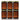 A LA CUISINE - PAKSH SET/6 AMBER GLASS JARS