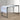 Atelier Du Nord - Computer Desk White / Black - Magasins Hart | Hart Stores