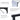 Atelier Du Nord - Computer Desk White / Black - Magasins Hart | Hart Stores