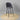 BAR STOOL DELUXE BEIGE W/BLK METAL LEGS