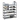 Shoe Rack 6 Tier Fabric Shelf