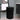Laundry Basket Black 35x50 Bamboo