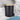 LE SPA - Waste Bin Metal With Bamboo Lid