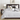 Chloe Paris- Comforter White/black/gold