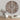 Clock 60cm Wood Antlers