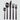 Cutlery 16pcs Set Black Onyx Finish - Magasins Hart | Hart Stores