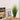 Herbe Pvc Dans Pot Céramique 11.43x11.43x71