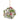 6.7" Decorated Wood Cluster Hanging Ball - Magasins Hart | Hart Stores