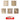 Fabric Ribbon with Wire Edge – 6.35cm x 274cm (5 Assorted Designs) - Magasins Hart | Hart Stores
