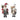 Fabric Standing Santa With Lantern 40cm - Magasins Hart | Hart Stores