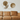 Metal Gold Wall Art Leaf And Circle 38x65
