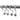 Curtain Hooks Pk Of 12 Square Metal