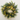 XMAS WREATH W/LED & PINECONE 38X9CM