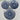 
Dinnerware 12pc Set Blue