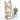 JABARI 4 Tier Ladder Bookcase with Metal Frame - Magasins Hart | Hart Stores