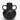 Lauren Taylor - Black Ceramic Vase with Handles