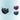 10pk Face Mask Fabric Printed Non Woven
