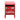 METAL SANTA DESIGN MAILBOX TABLE TOP 20x33CM RED WHITE