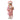 Mr & Mrs Claus Fabric Standing Figure Pink Bathrobe - Magasins Hart | Hart Stores
