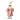 Mr & Mrs Claus Fabric Standing Figure Pink Bathrobe - Magasins Hart | Hart Stores
