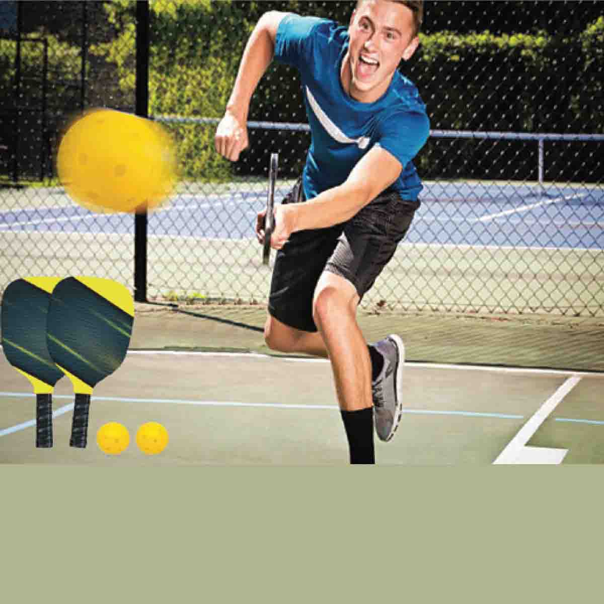 2 Pickleball Rackets Pickleball Two Rackets With 2 Balls – Magasins Hart | Hart Stores