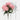 5 Head Peony Flower Pick Pink 45.5cm