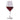 SET/4 AMBER RED WINE GLASSES 