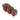 Set of 3 Red Plaid Fabric - Covered Gift Boxes with Natural Ribbon & Greenery, 19–24–29cm - Magasins Hart | Hart Stores