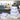 3pcs Square Food Container Set Blue